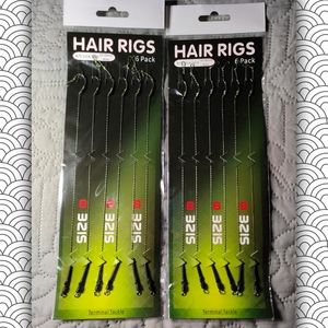 Carp Fishing Accessories With 18pcs Hair Rigs 3pcs Hair Rig Boilie Bait